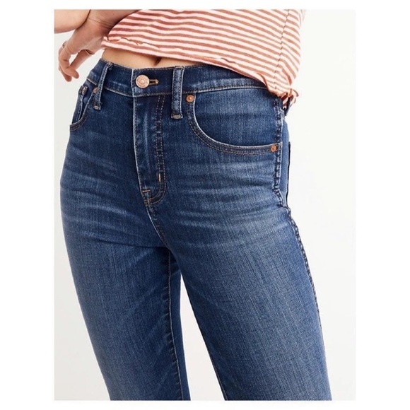 NEW Madewell Jeans high rise dark wash NEW WITH TAGS jeans Size 23 - Picture 1 of 11